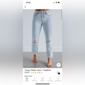 Brand new Boutique Hidden Jeans.